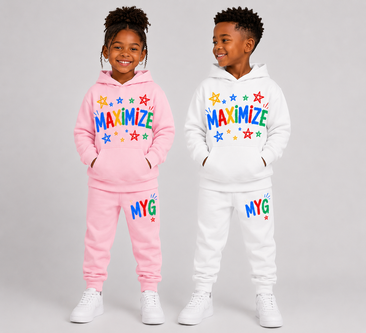 MYG 321 Blast Off Kids Sweatsuit